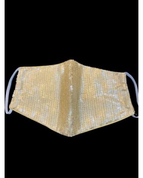 Golden Sequence Shiny Face Mask Golden Sequence Shiny Face Mask